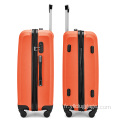 Ensemble de bagages à main de voyage orange 3PCS Fashion